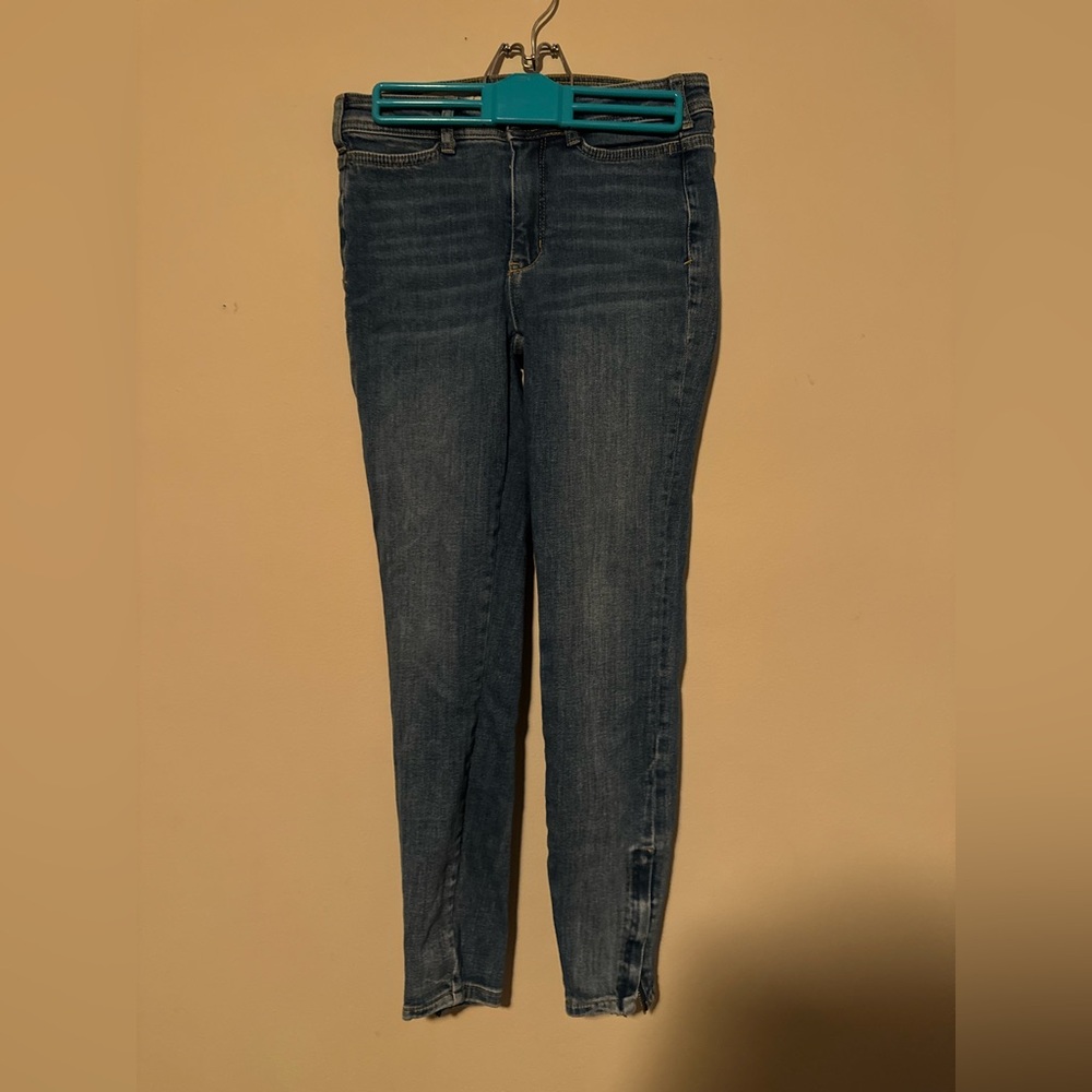 GUC Pilcro and the Letterpress by Anthropologie Blue Jeans w/ Ankle Zippers